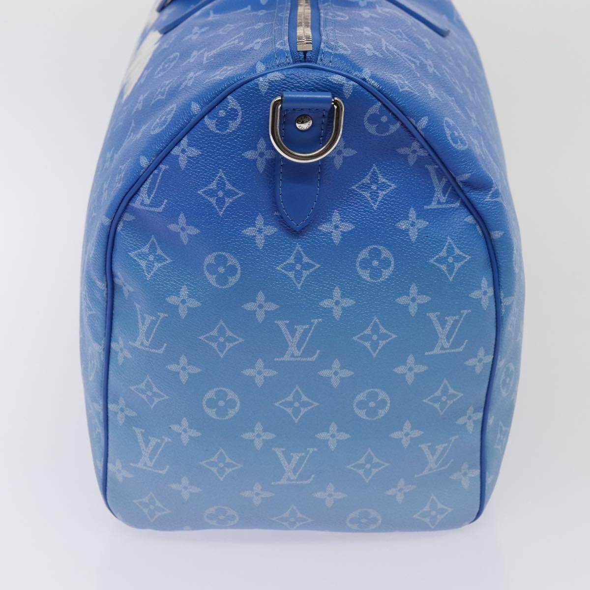 Louis Vuitton Louis Vuitton Keepall Bandouliere Bag Limited Edition Monogram Clouds 50 Blauw