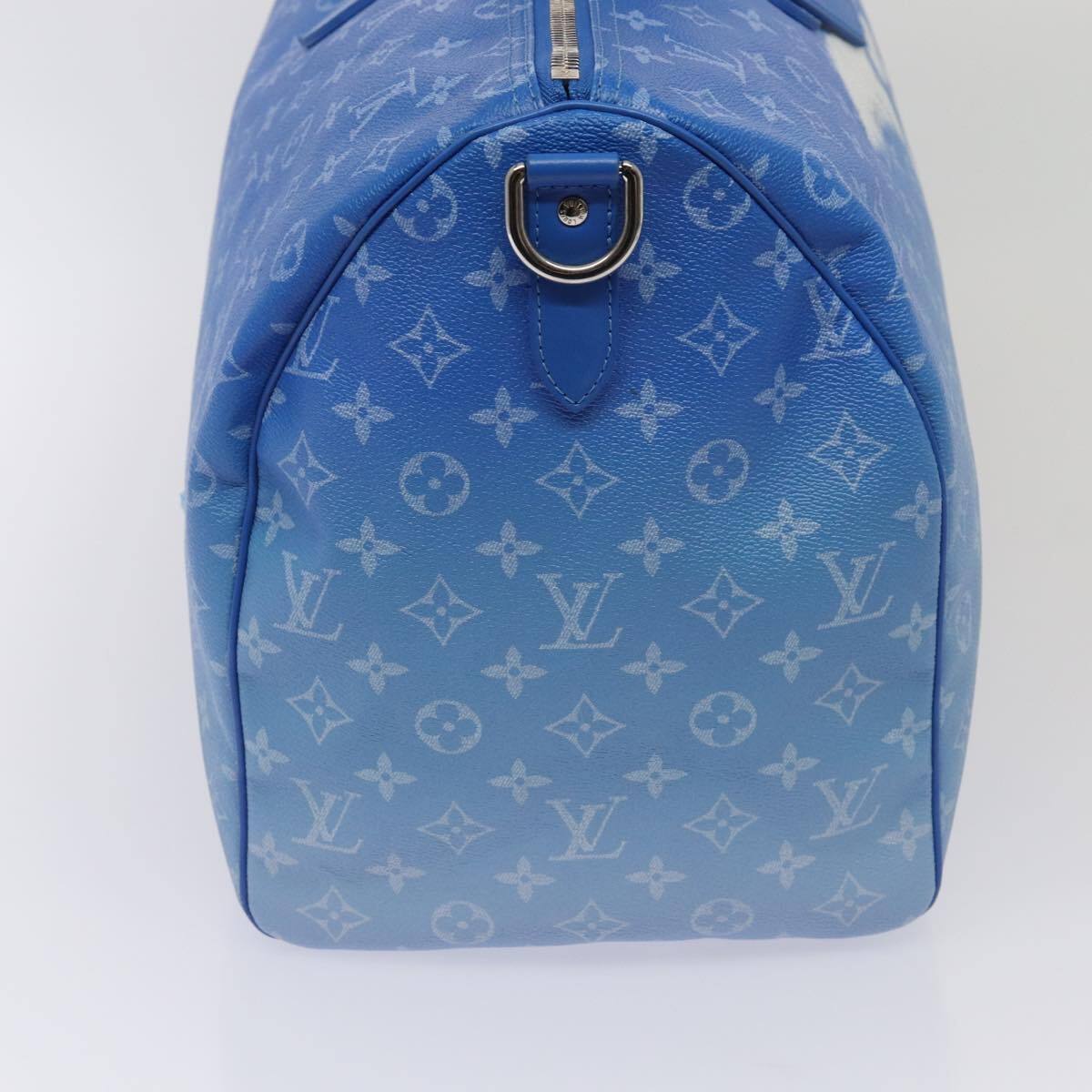 Louis Vuitton Louis Vuitton Keepall Bandouliere Bag Limited Edition Monogram Clouds 50 Blauw