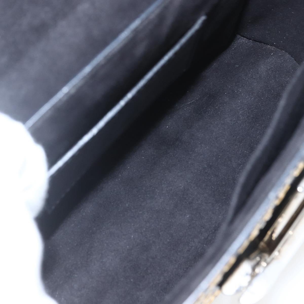 Louis Vuitton Louis Vuitton Twist Handbag Limited Edition Grommet Embellished Leather MM Zwart