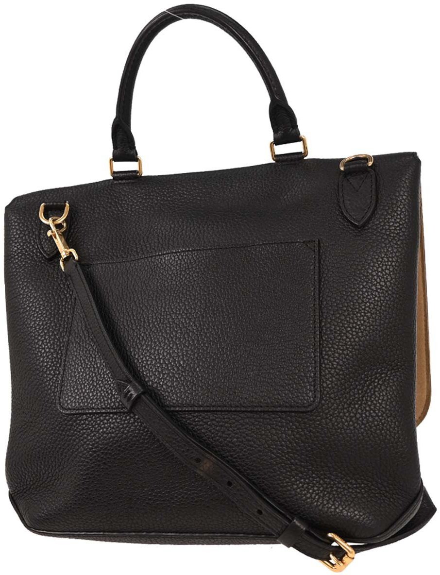 Louis Vuitton Louis Vuitton Volta Handbag Leather Zwart