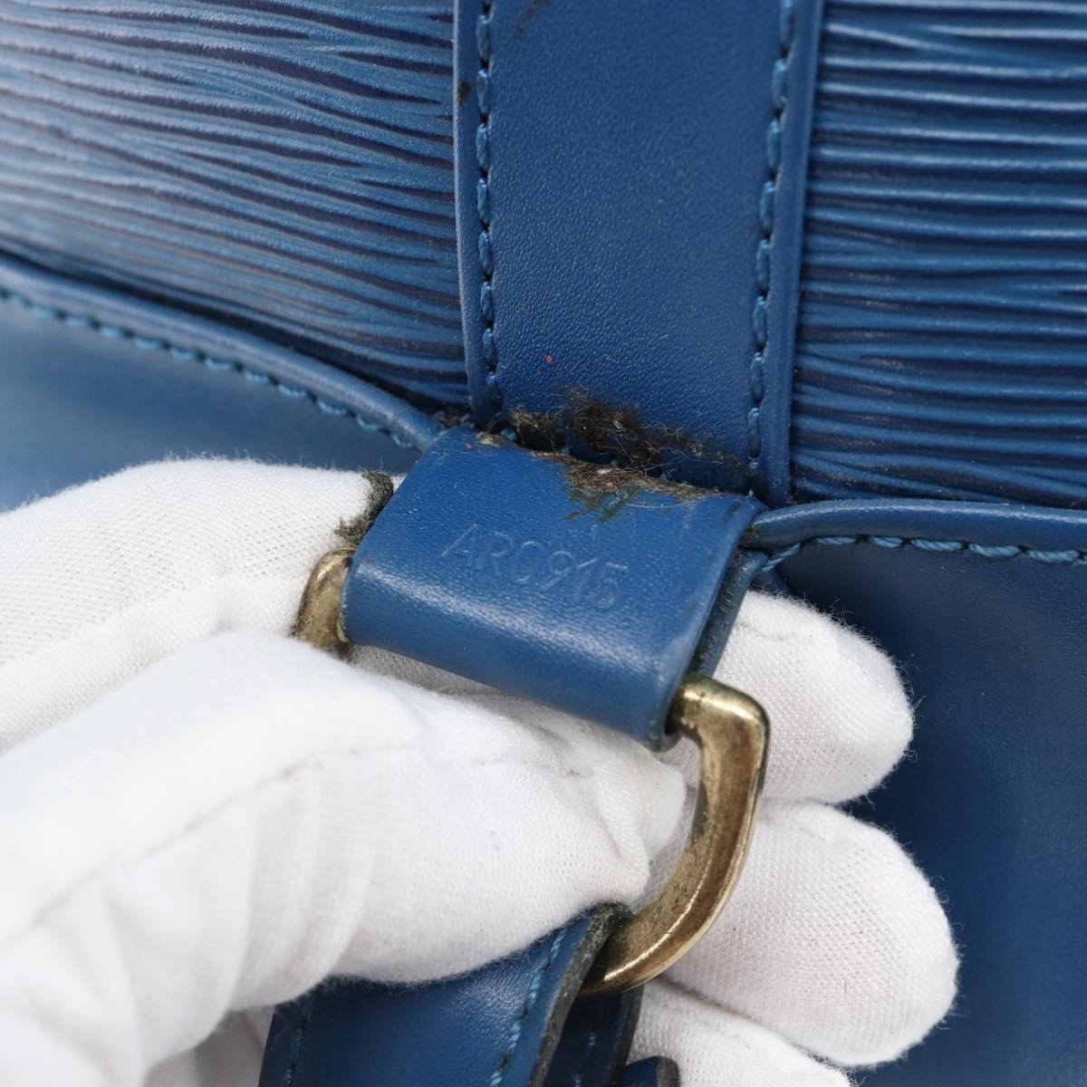 Louis Vuitton Randonnee Epi Leather PM Blauw