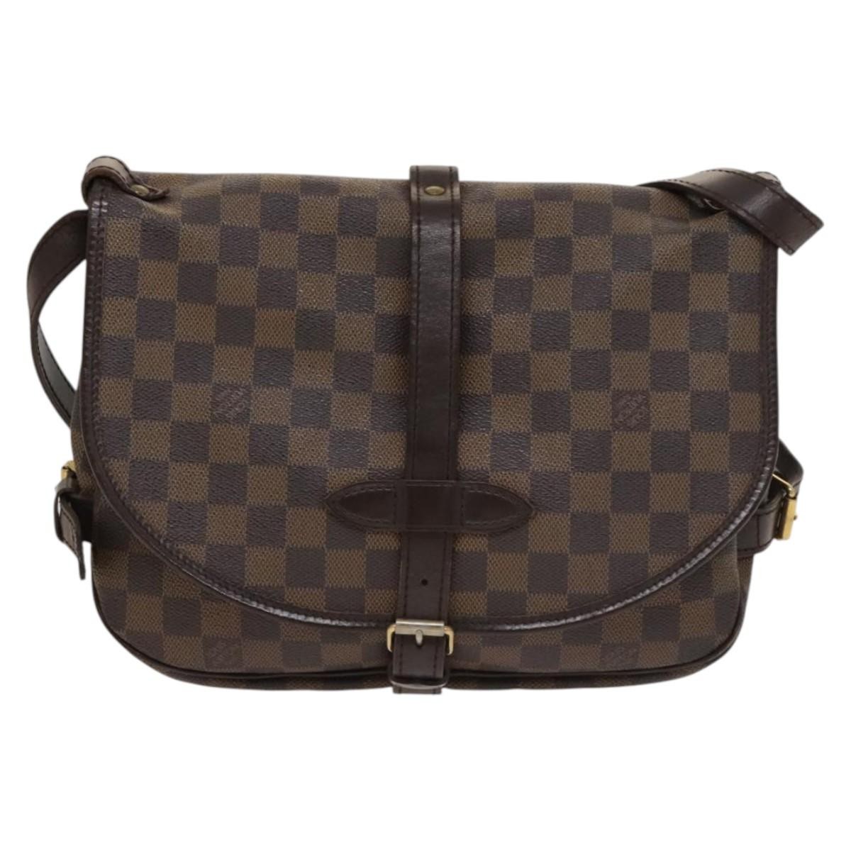 Louis Vuitton Louis Vuitton Saumur Handbag Damier 30 Bruin
