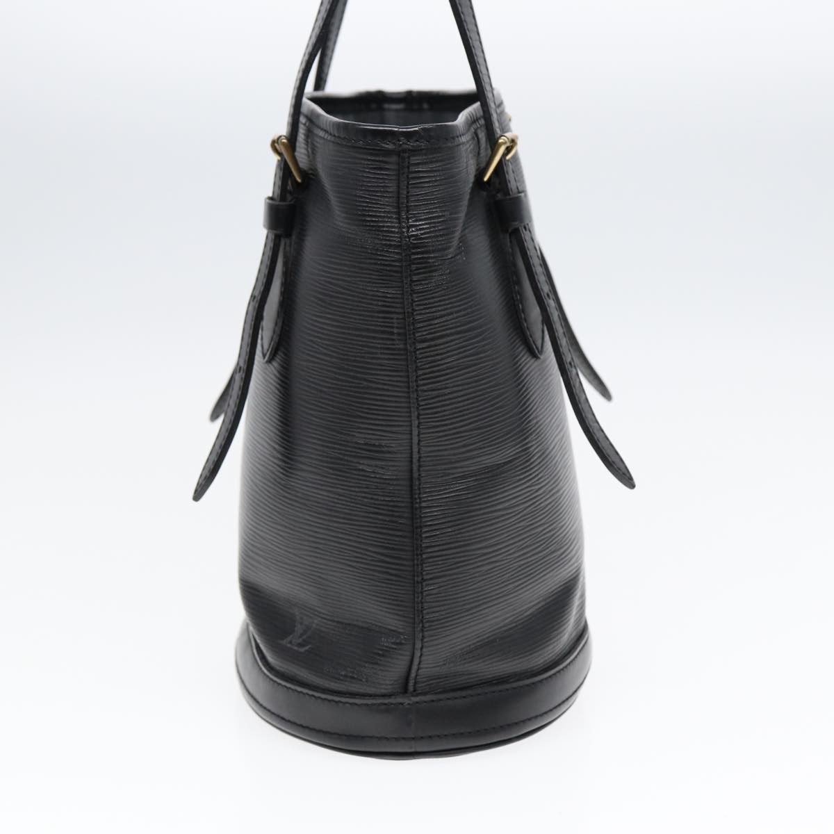 Louis Vuitton Louis Vuitton Petit Bucket Bag Epi Leather Zwart