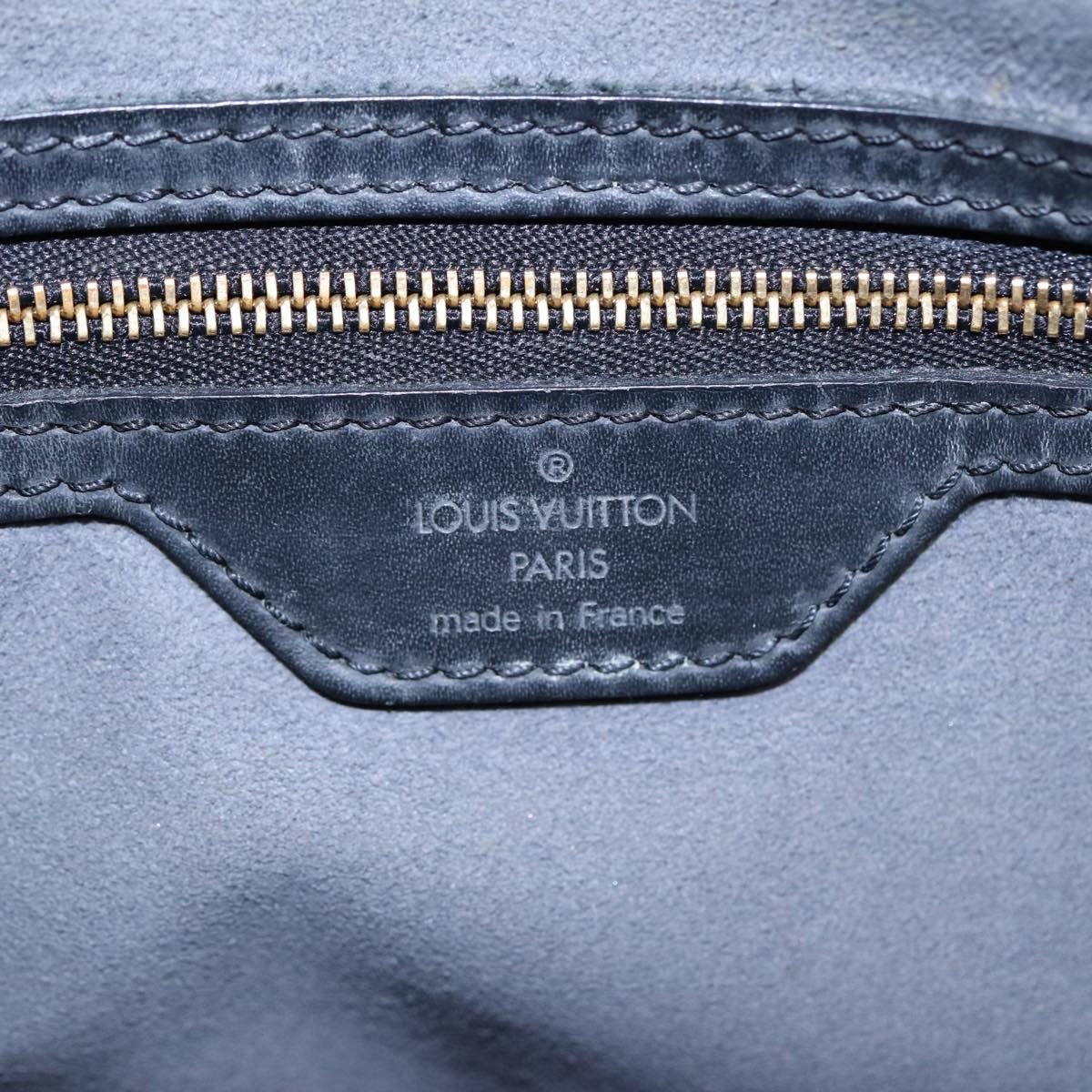 Louis Vuitton Louis Vuitton Petit Bucket Bag Epi Leather Zwart