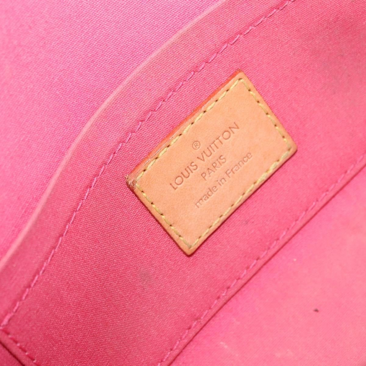 Louis Vuitton Malibu Street Handbag Monogram Vernis Roze
