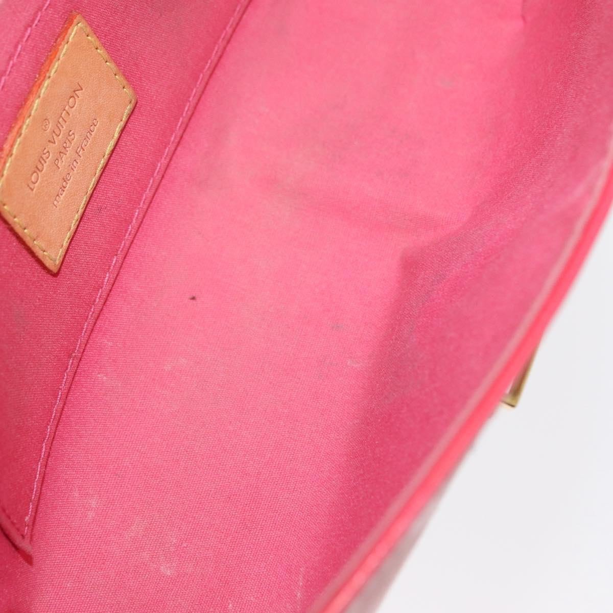Louis Vuitton Malibu Street Handbag Monogram Vernis Roze