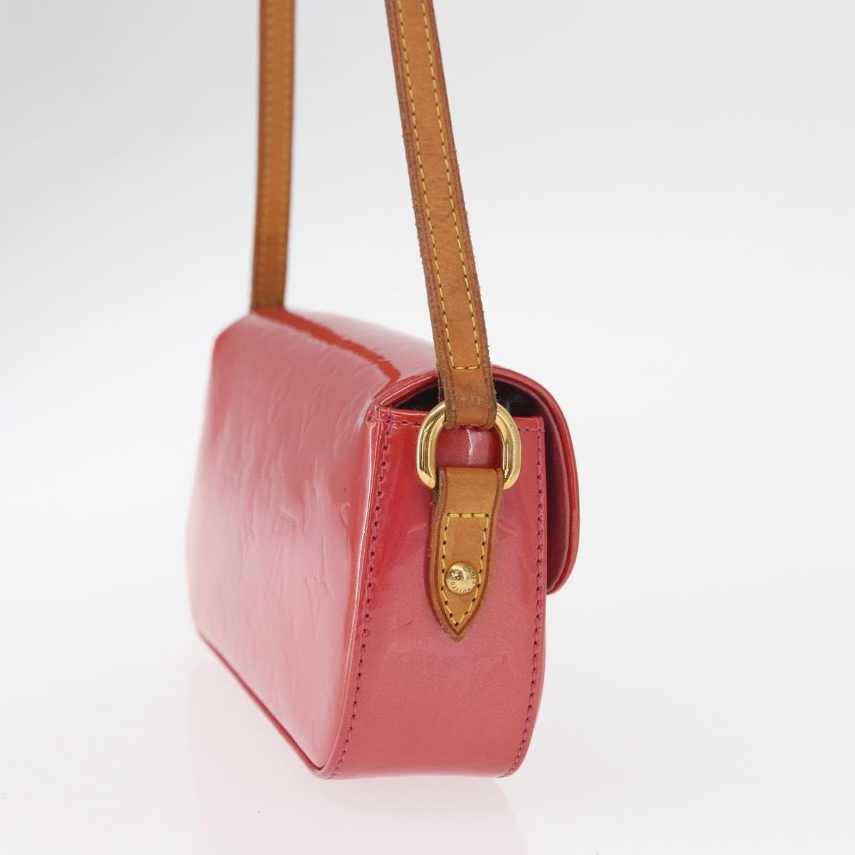 Louis Vuitton Malibu Street Handbag Monogram Vernis Roze