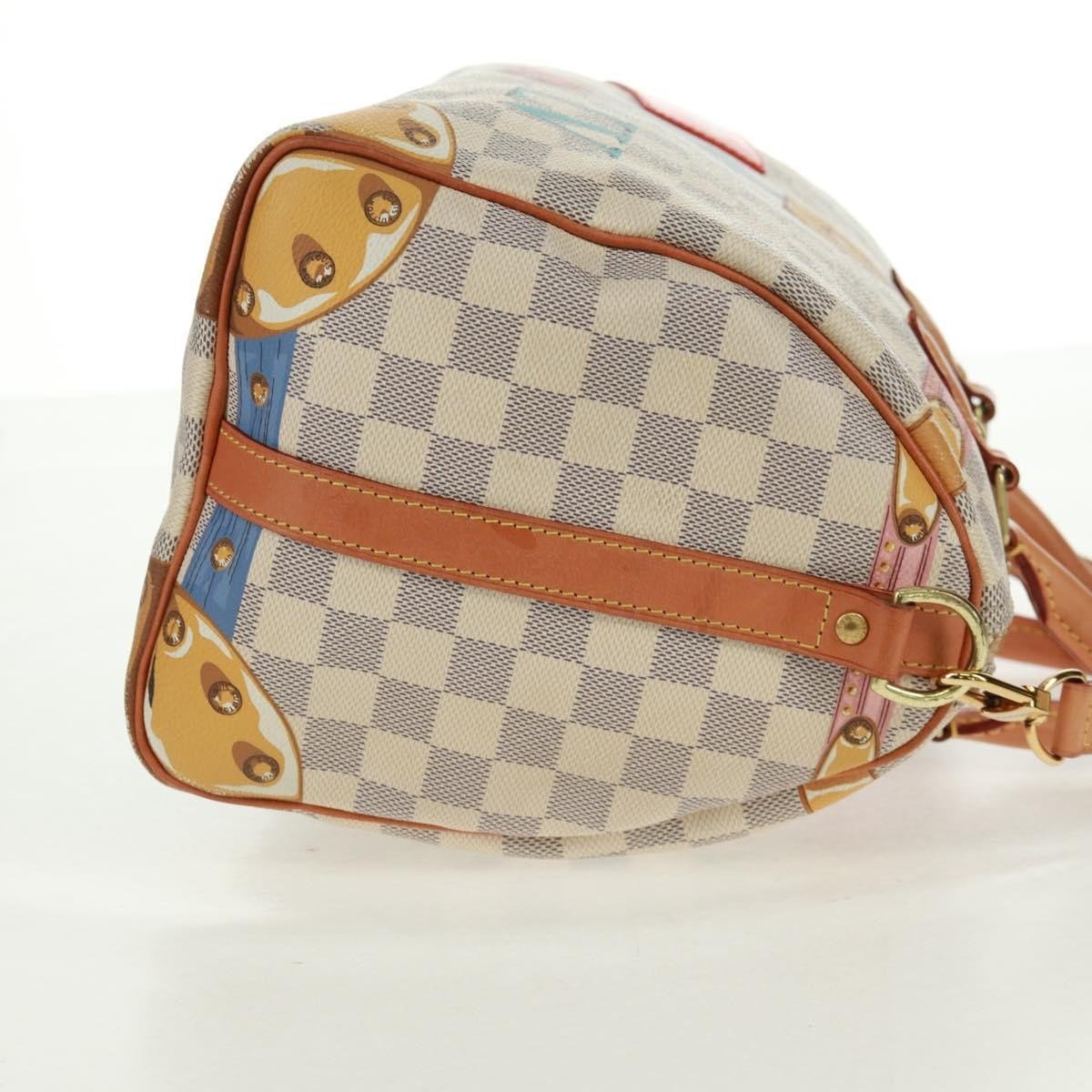 Louis Vuitton Louis Vuitton Speedy Bandouliere Bag Limited Edition Summer Trunks Monogram Canvas 30 Divers