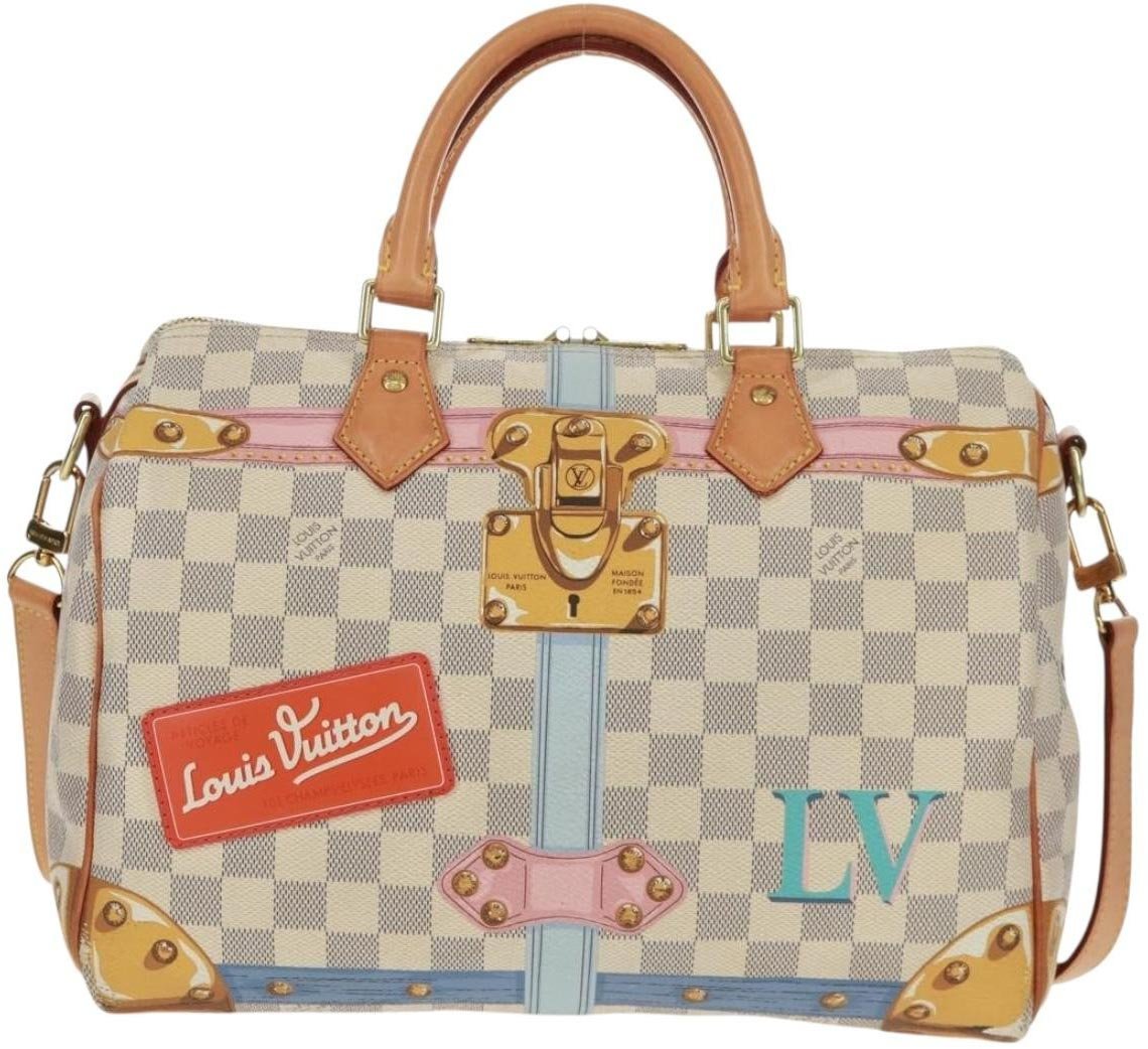 Louis Vuitton Louis Vuitton Speedy Bandouliere Bag Limited Edition Summer Trunks Monogram Canvas 30 Divers