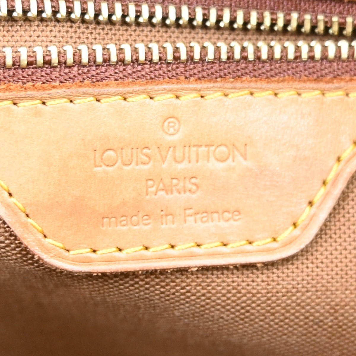 Louis Vuitton Cabas Piano Monogram Canvas Bruin