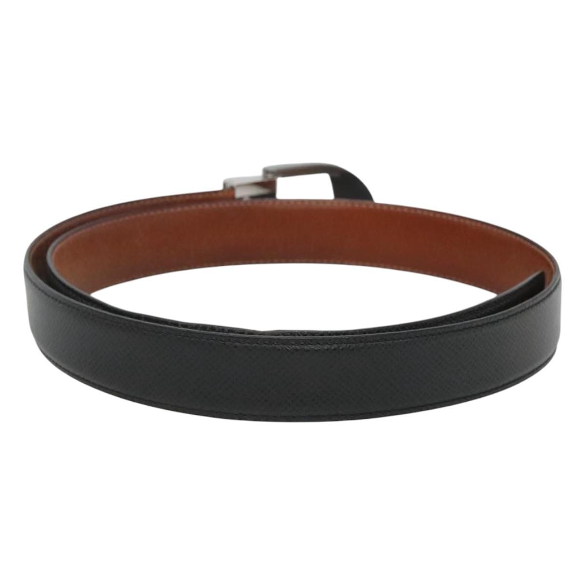 Louis Vuitton Louis Vuitton Classique Belt Taiga Leather Thin Grijs