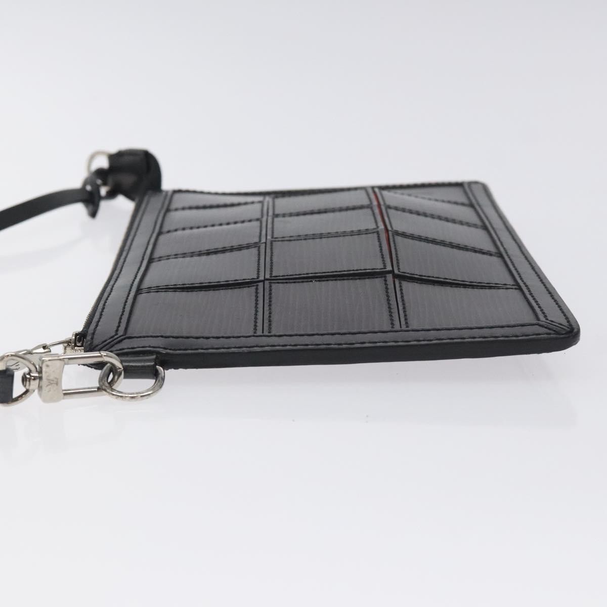 Louis Vuitton Louis Vuitton Delmonico Pochette Stretch Epi Leather Zwart