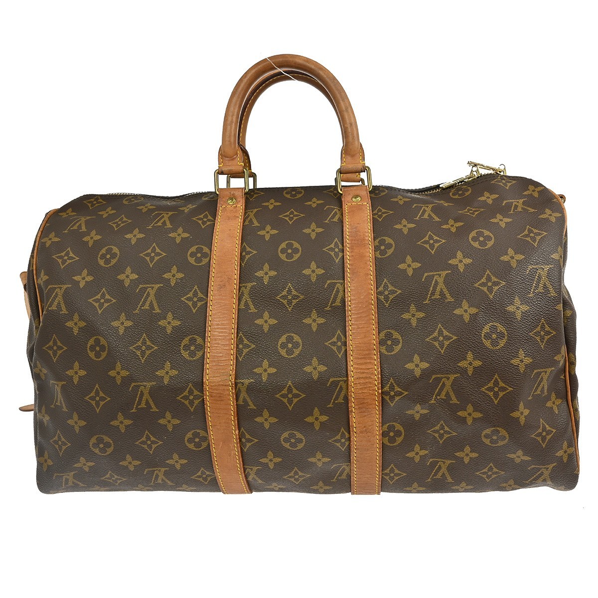 Louis Vuitton Louis Vuitton Keepall Bandouliere Bag Monogram Canvas 45 Bruin