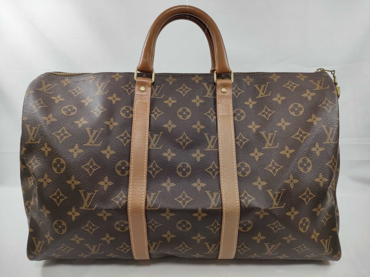 Louis Vuitton Keepall Bandouliere Monogram Canvas 45 Bruin