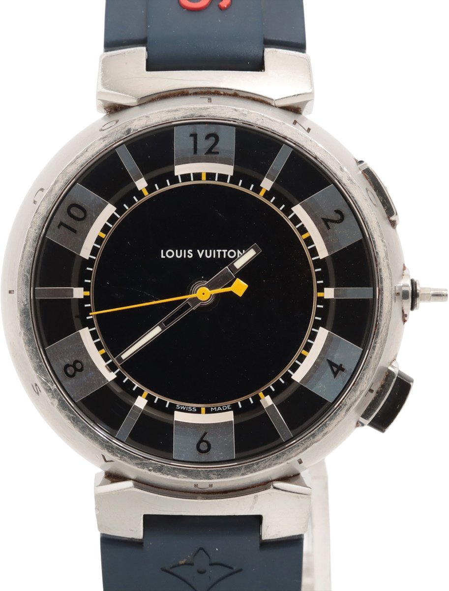 Louis Vuitton Tambour Quartz Watch Stainless Steel 28 Divers
