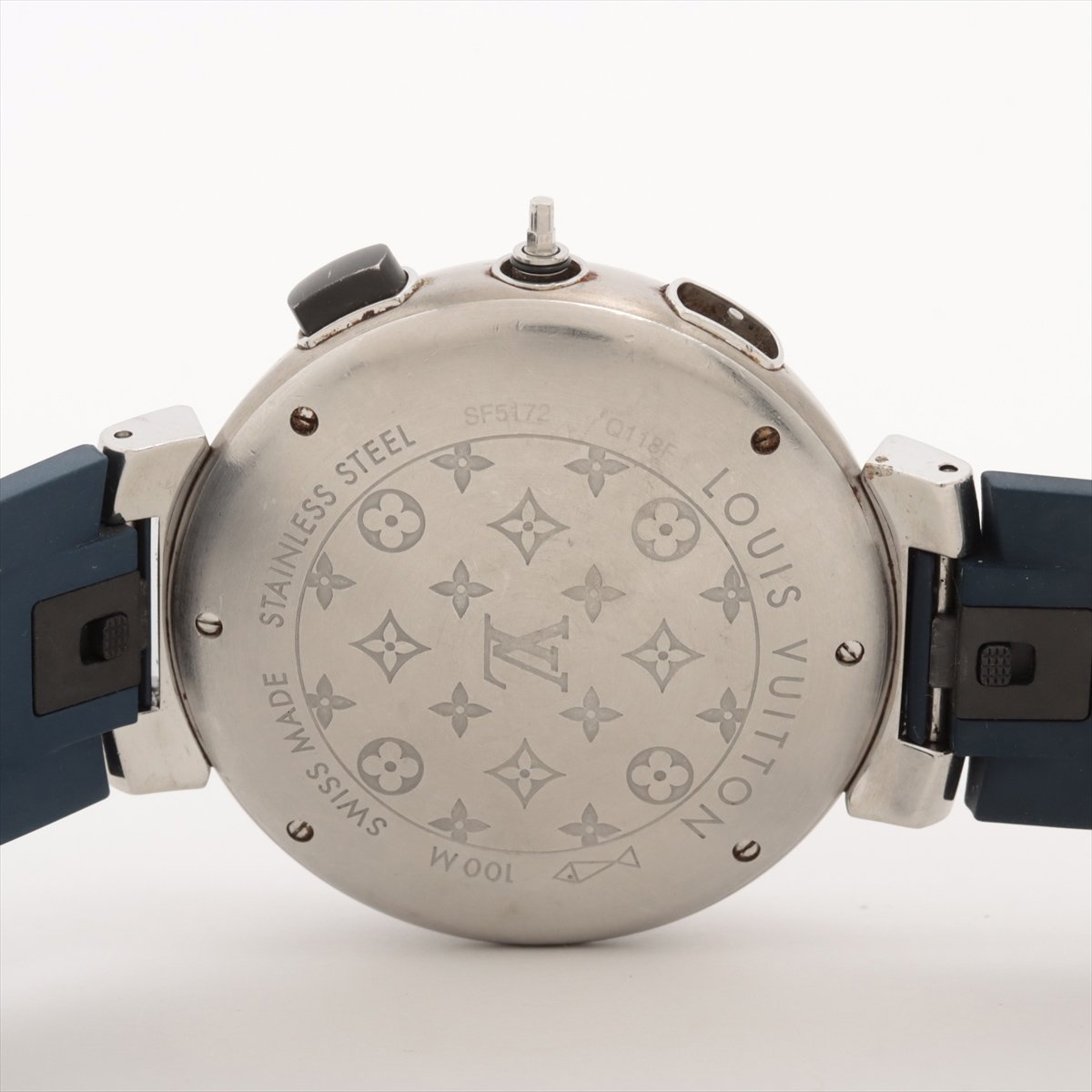 Louis Vuitton Tambour Quartz Watch Stainless Steel 28 Divers