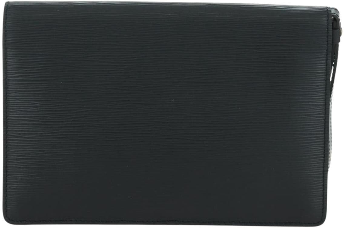 Louis Vuitton Louis Vuitton Dragonne Pochette Epi Leather Zwart