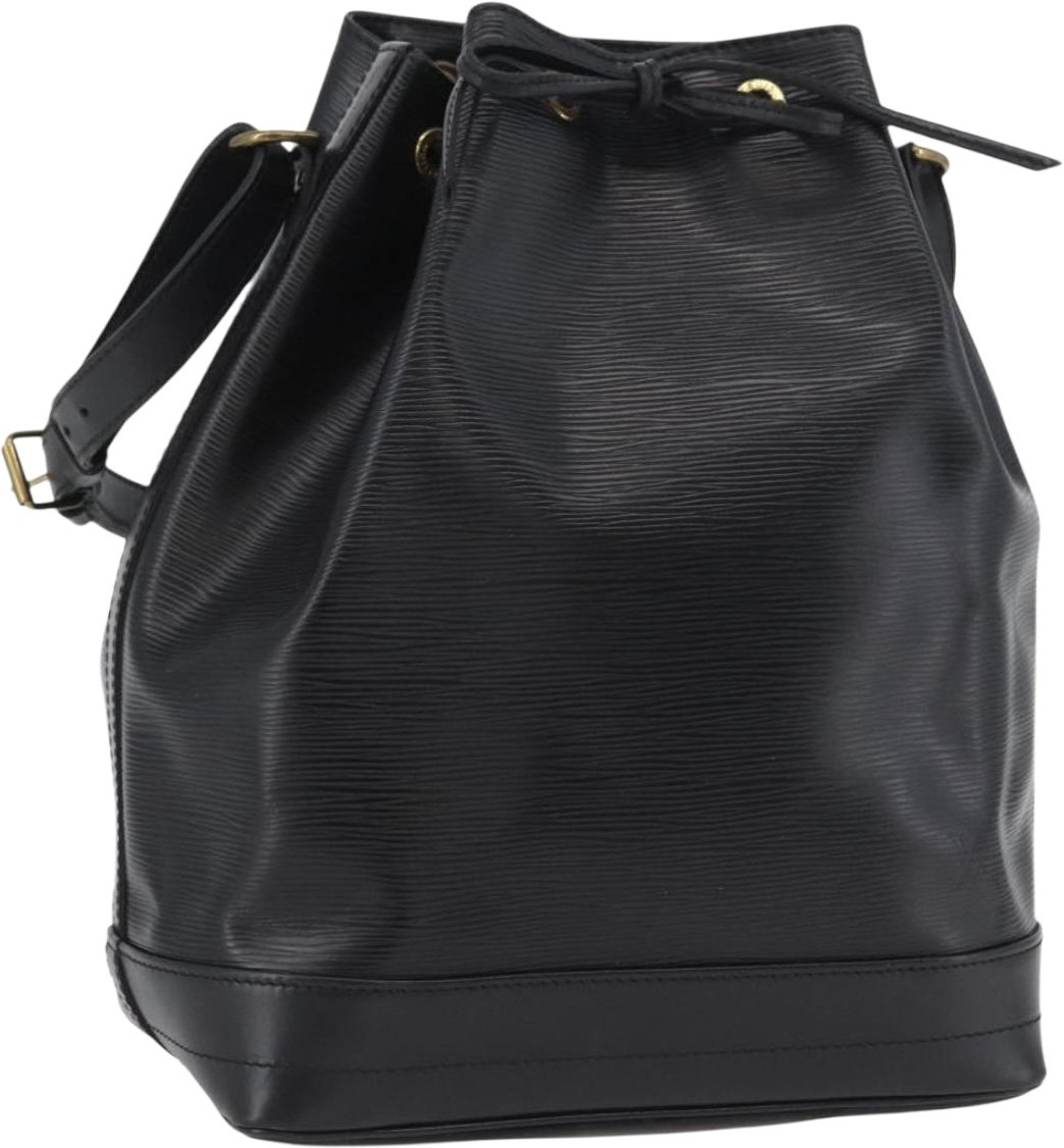 Louis Vuitton Noe Epi Leather Large Zwart