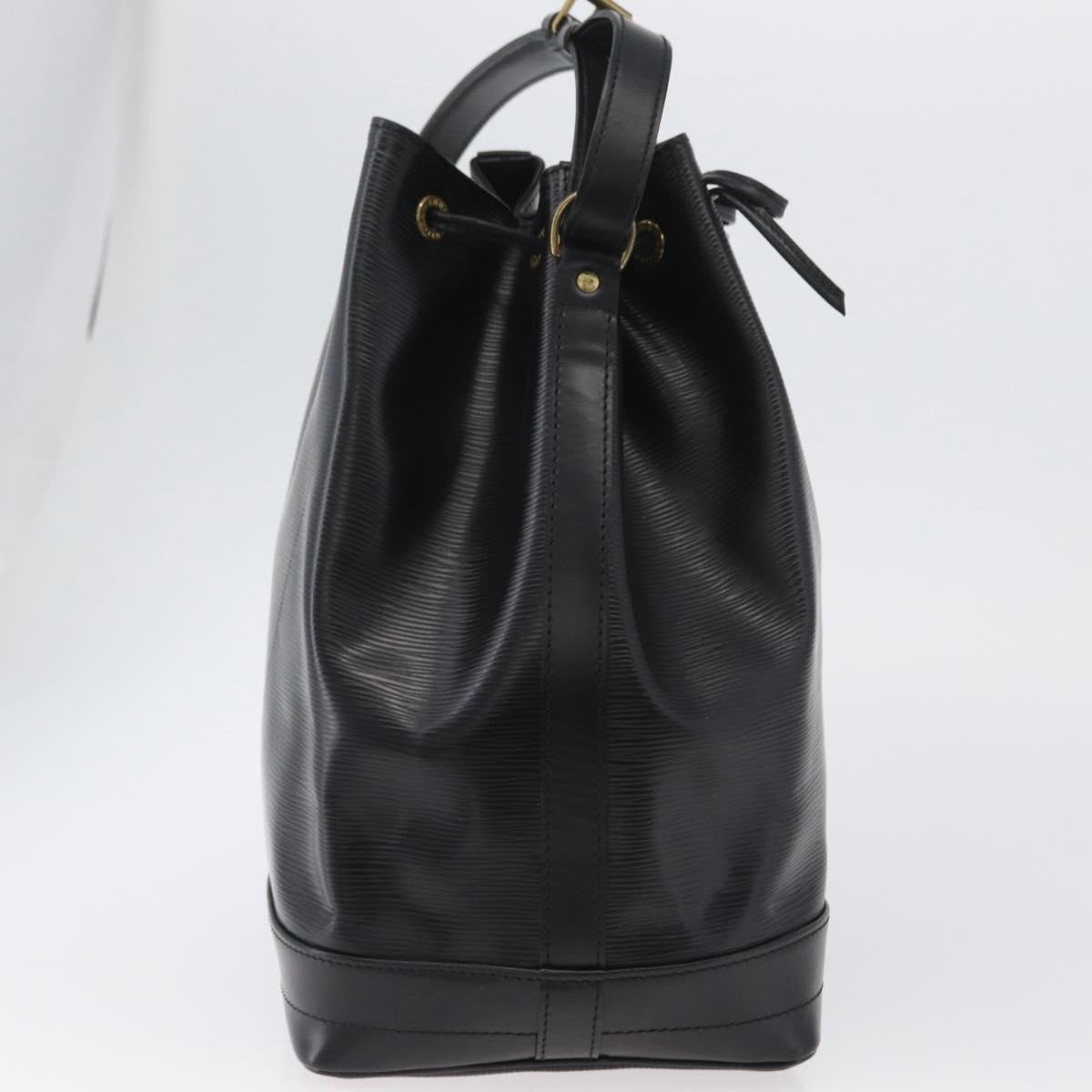 Louis Vuitton Noe Epi Leather Large Zwart