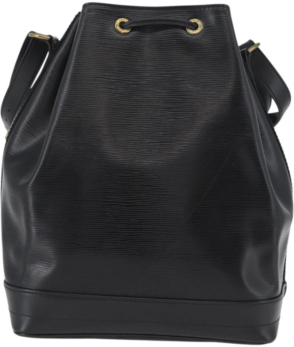 Louis Vuitton Noe Epi Leather Large Zwart