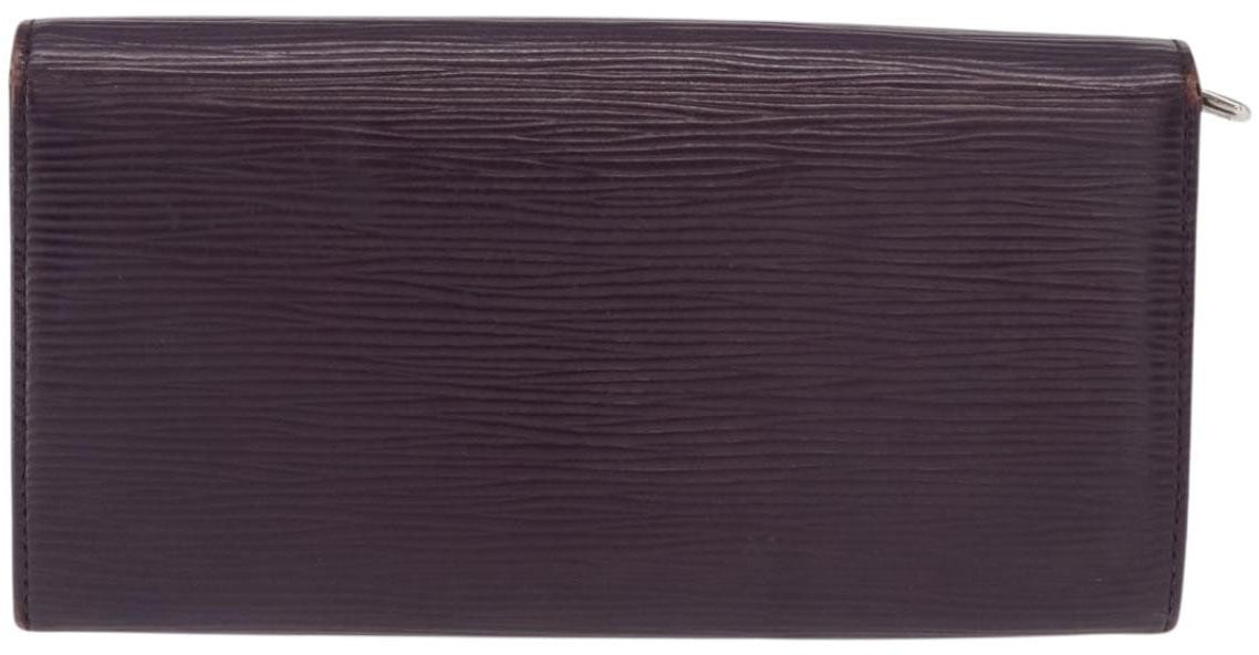 Louis Vuitton Louis Vuitton Vintage Sarah Wallet Epi Leather Paars