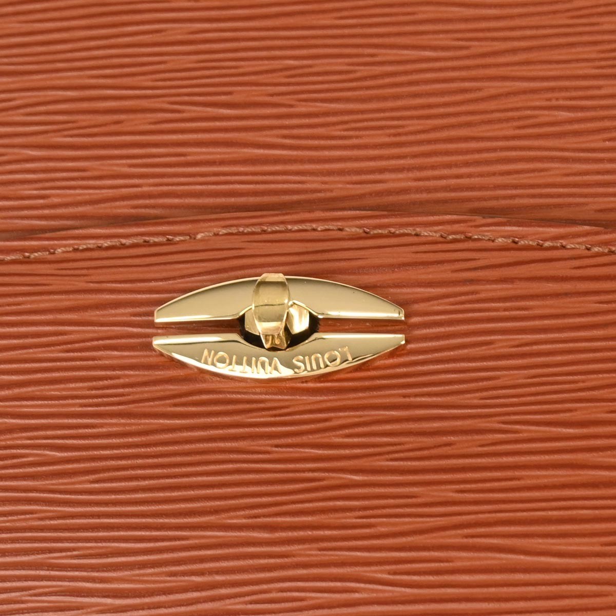 Louis Vuitton Louis Vuitton Malesherbes Handbag Epi Leather Bruin