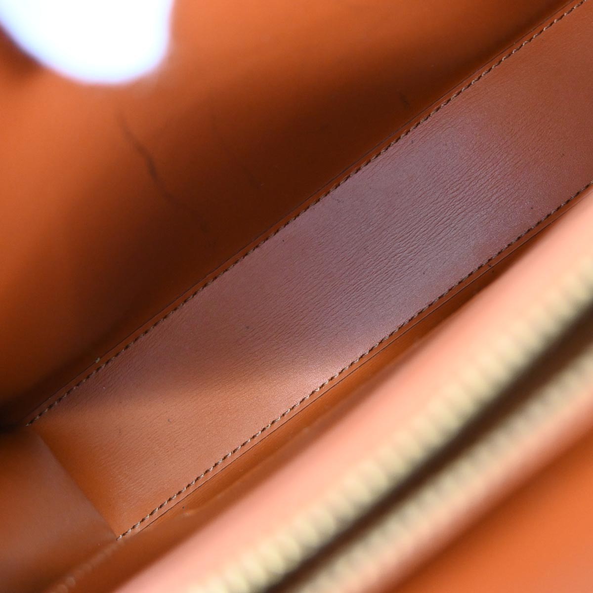 Louis Vuitton Louis Vuitton Malesherbes Handbag Epi Leather Bruin