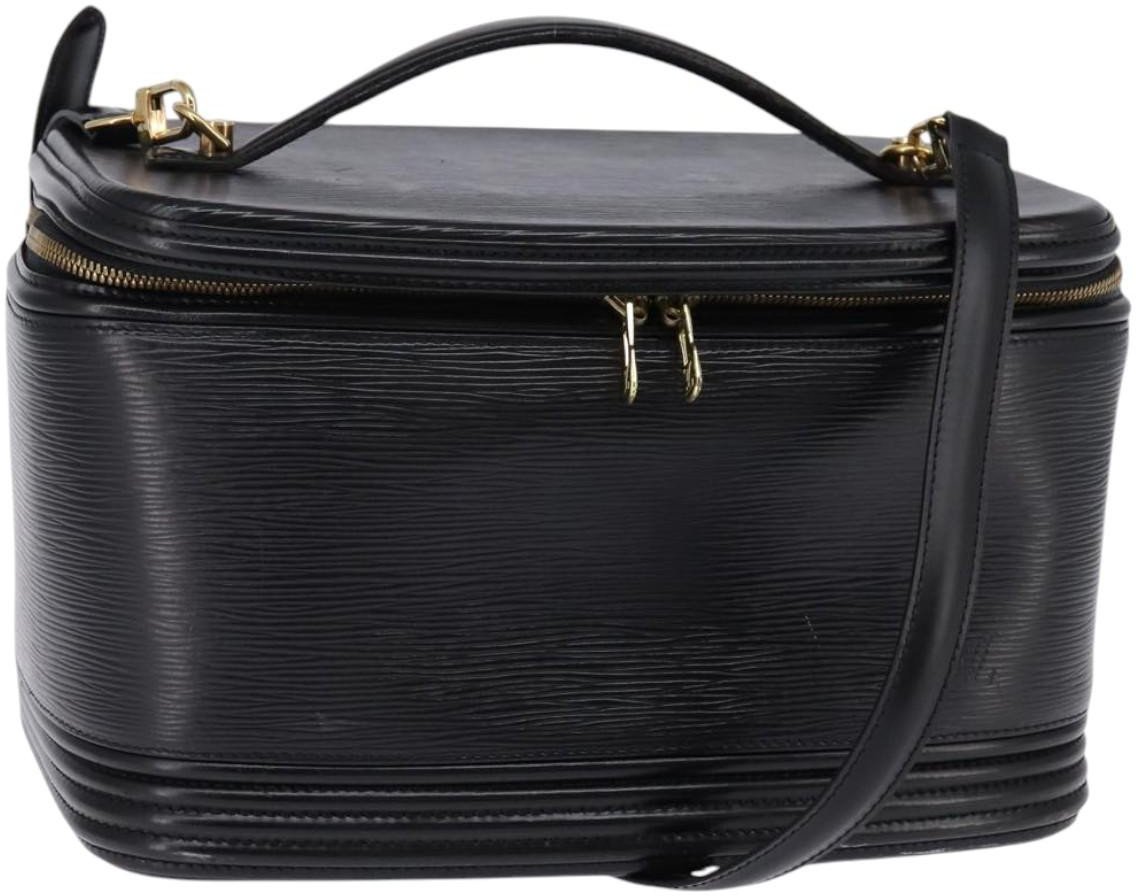 Louis Vuitton Louis Vuitton Nice Vanity Case Epi Leather Medium Zwart