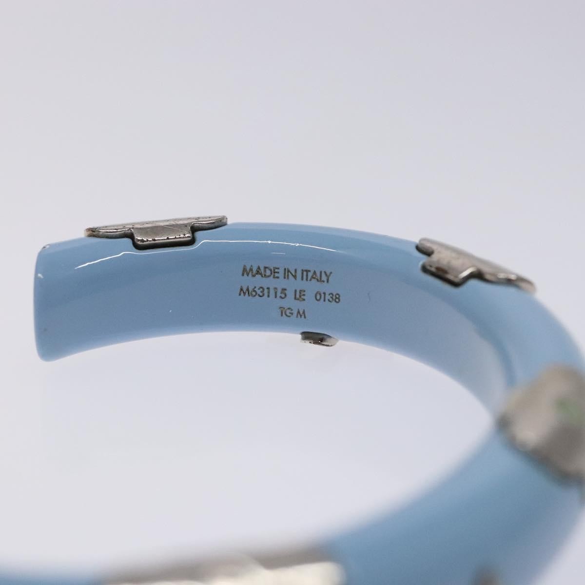 Louis Vuitton Louis Vuitton Daily Monogram Bracelet Metal Blauw