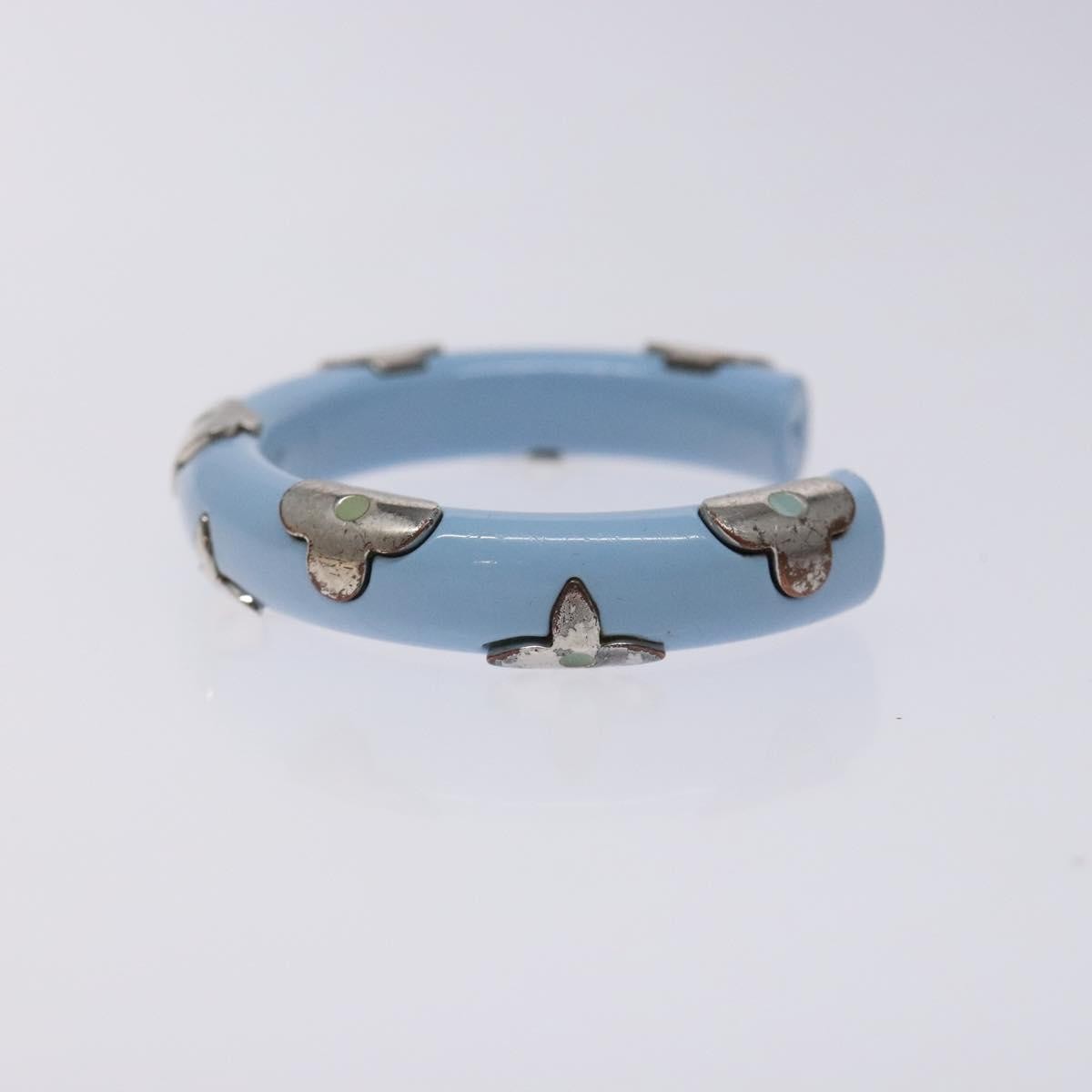 Louis Vuitton Louis Vuitton Daily Monogram Bracelet Metal Blauw