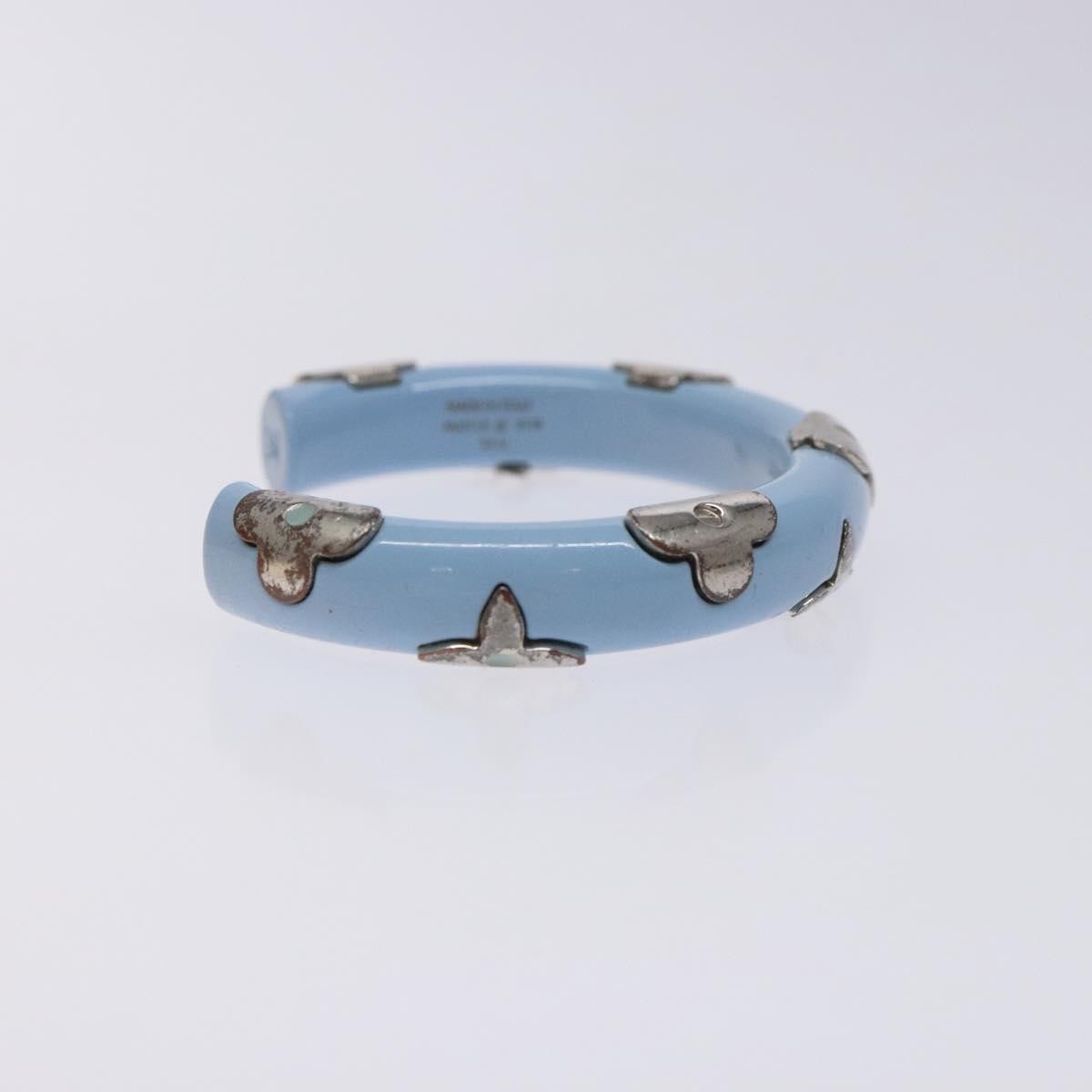Louis Vuitton Louis Vuitton Daily Monogram Bracelet Metal Blauw