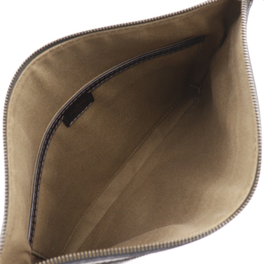 Louis Vuitton Louis Vuitton Sac Plat Crossbody Bag Utah Leather PM Bruin