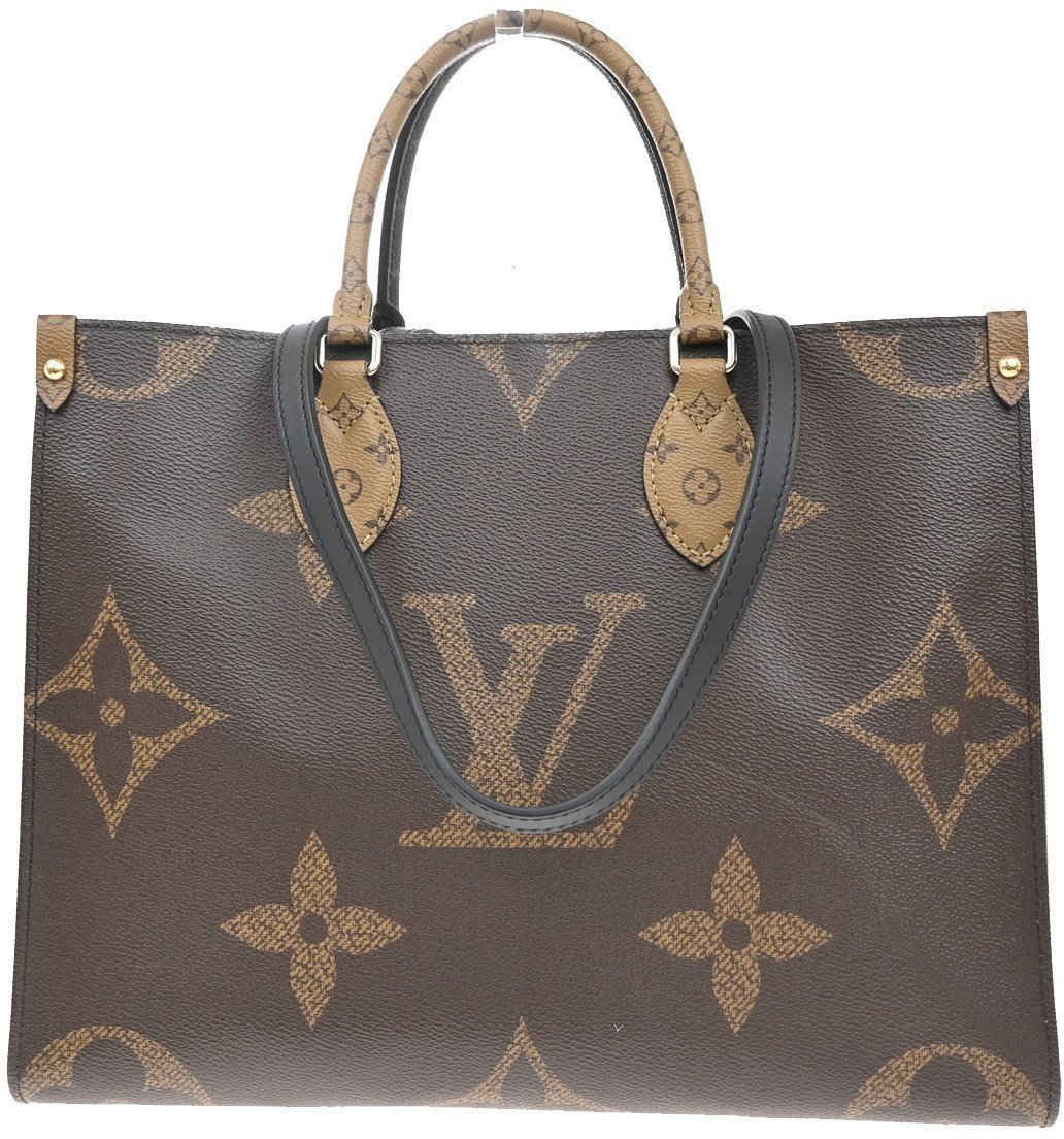 Louis Vuitton Louis Vuitton OnTheGo Tote Monogram Dune Canvas MM Bruin