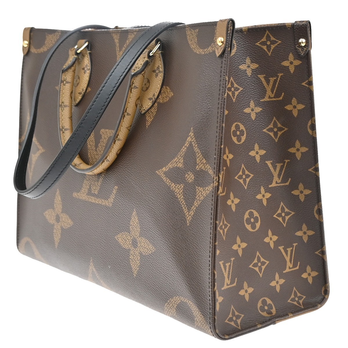 Louis Vuitton Louis Vuitton OnTheGo Tote Monogram Dune Canvas MM Bruin