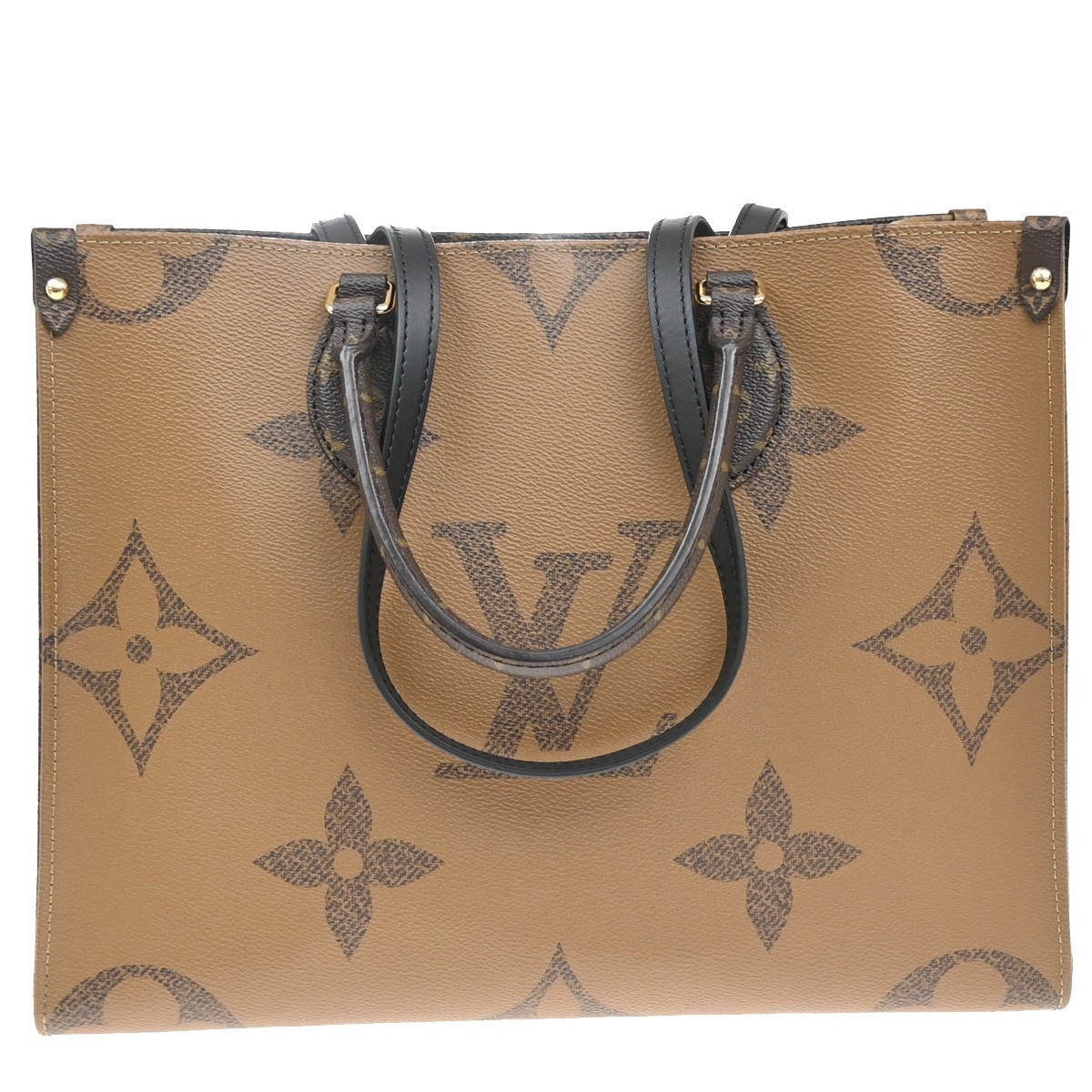 Louis Vuitton Louis Vuitton OnTheGo Tote Monogram Dune Canvas MM Bruin