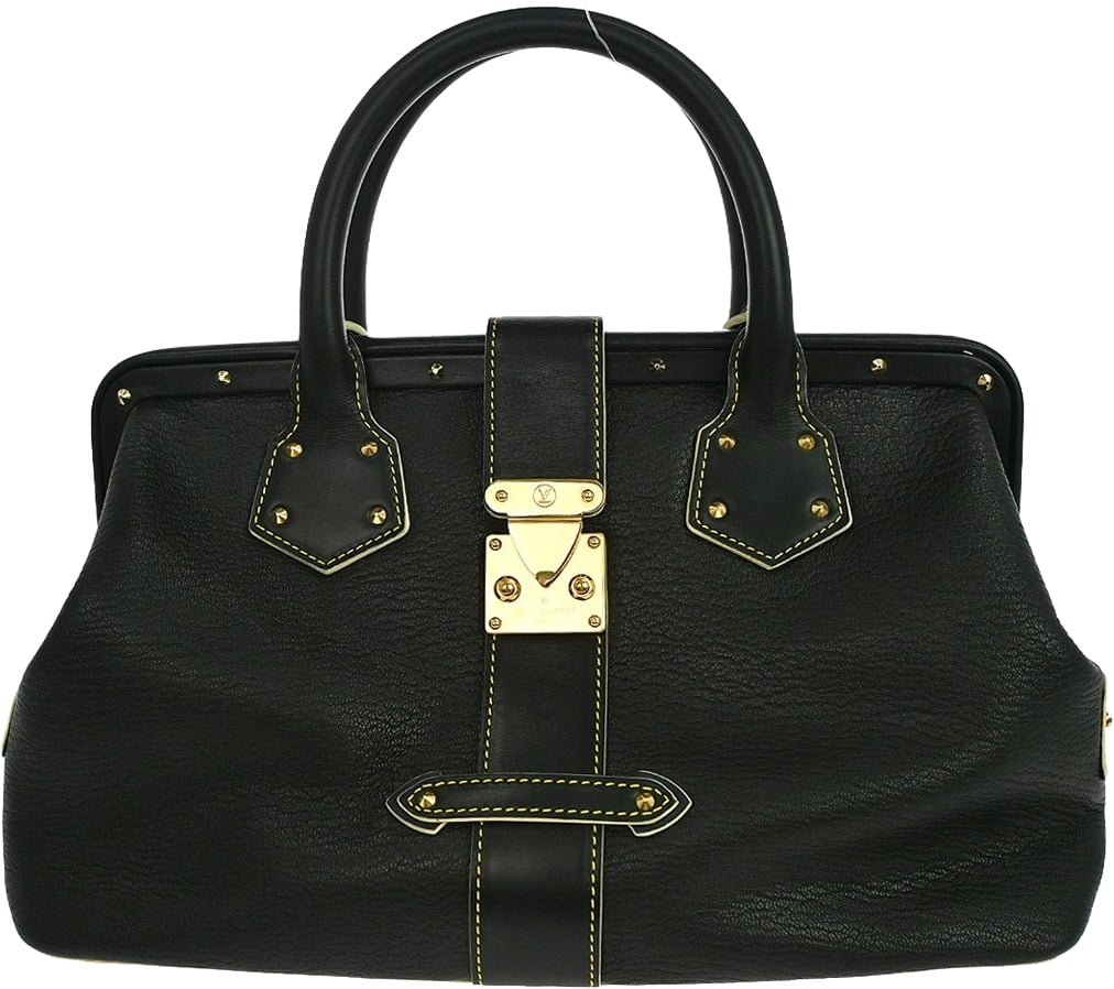 Louis Vuitton Suhali L'Ingenieux Handbag Leather PM Zwart