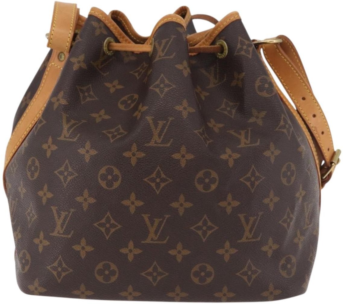 Louis Vuitton Petit Noe Handbag Monogram Canvas Bruin