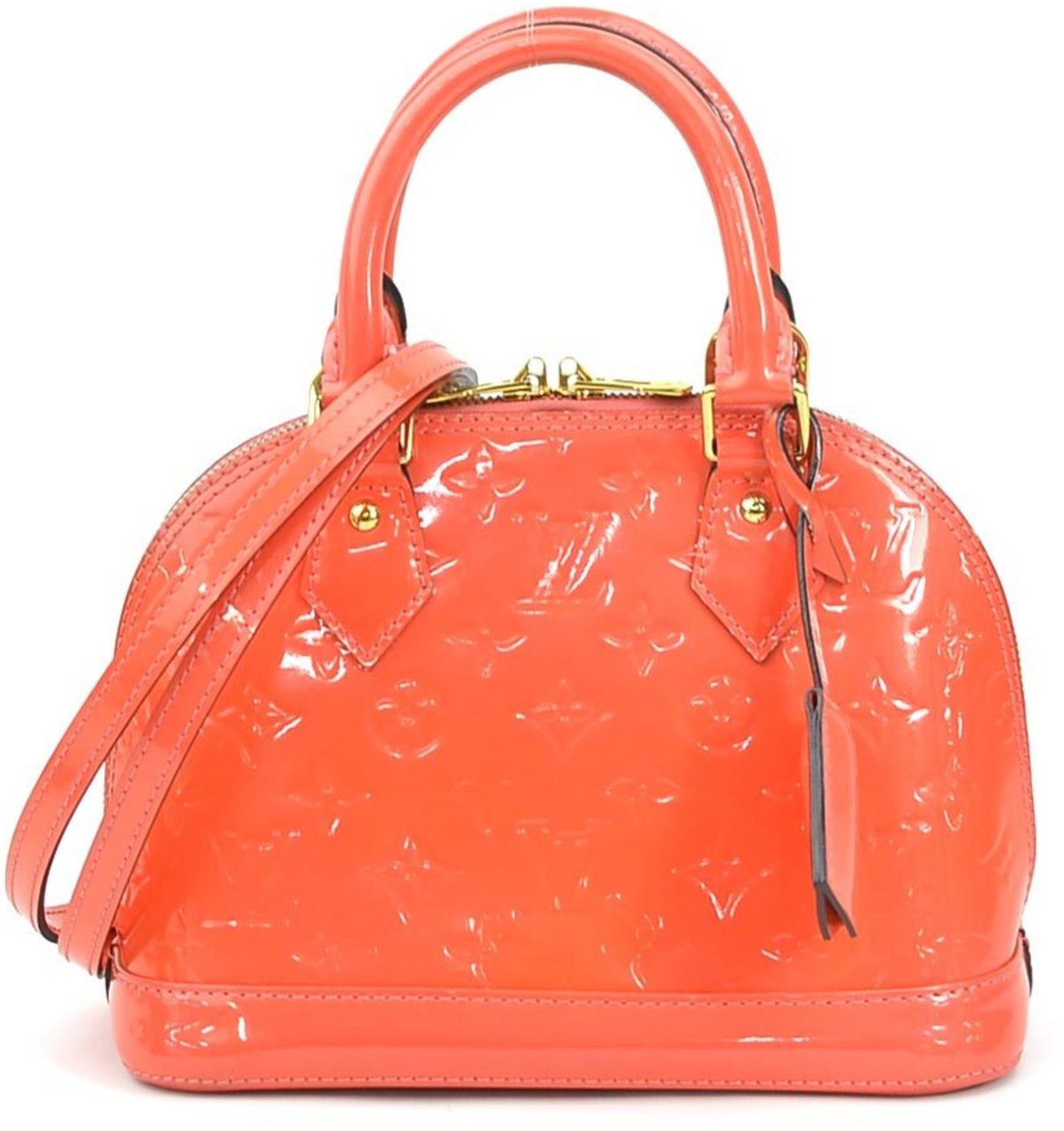 Louis Vuitton Louis Vuitton Alma Handbag Monogram Vernis BB Roze