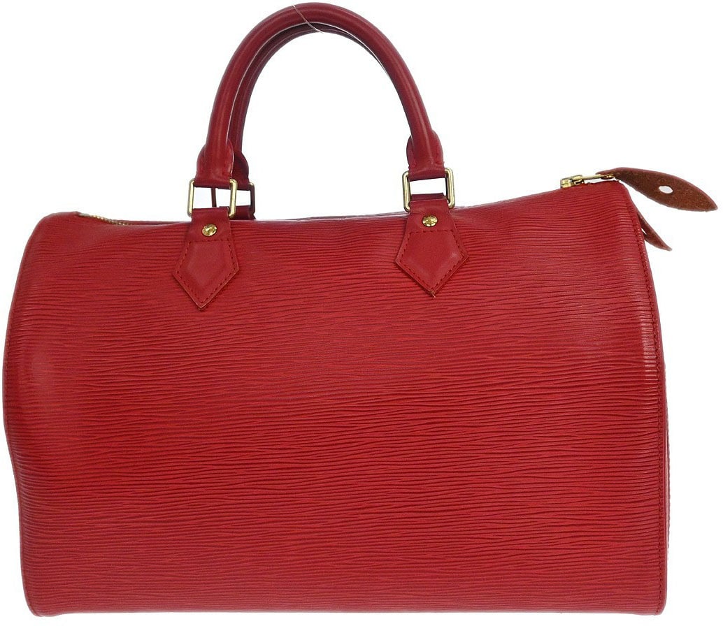 Louis Vuitton Speedy Handbag Epi Leather 30 Beige