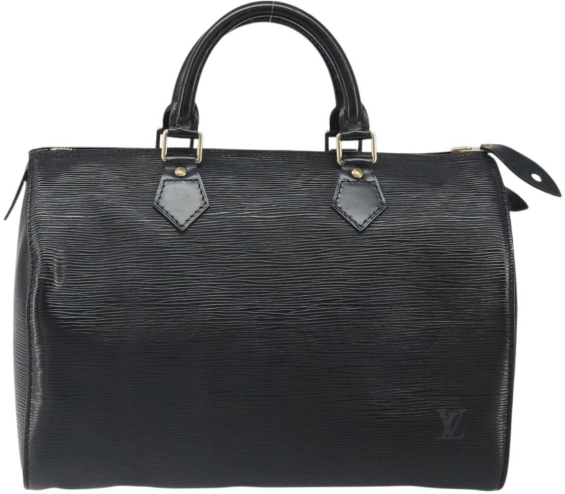 Louis Vuitton Louis Vuitton Speedy Handbag Epi Leather 30 Blauw