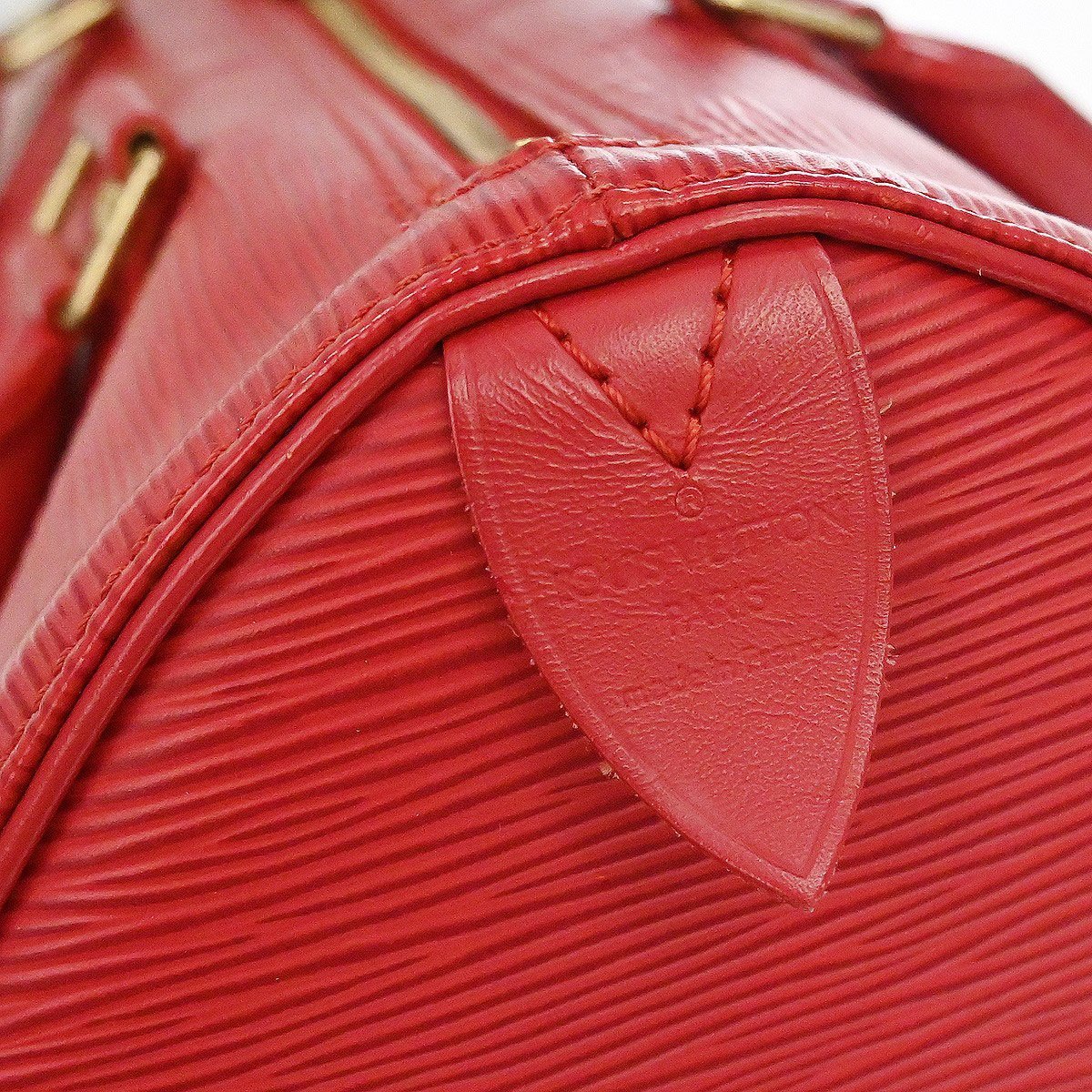 Louis Vuitton Speedy Handbag Epi Leather 30 Beige