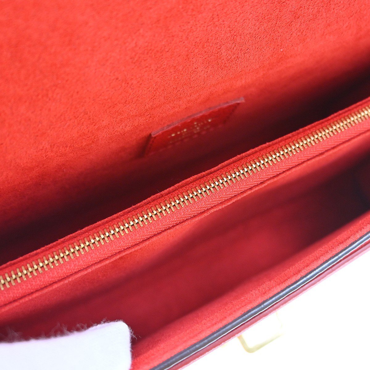 Louis Vuitton Victoire Handbag Monogram Canvas and Leather Bruin