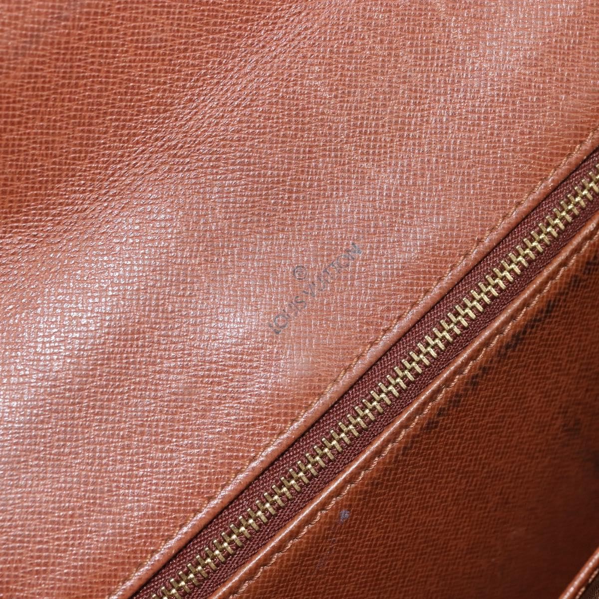 Louis Vuitton Dame Pochette Monogram Canvas PM Bruin
