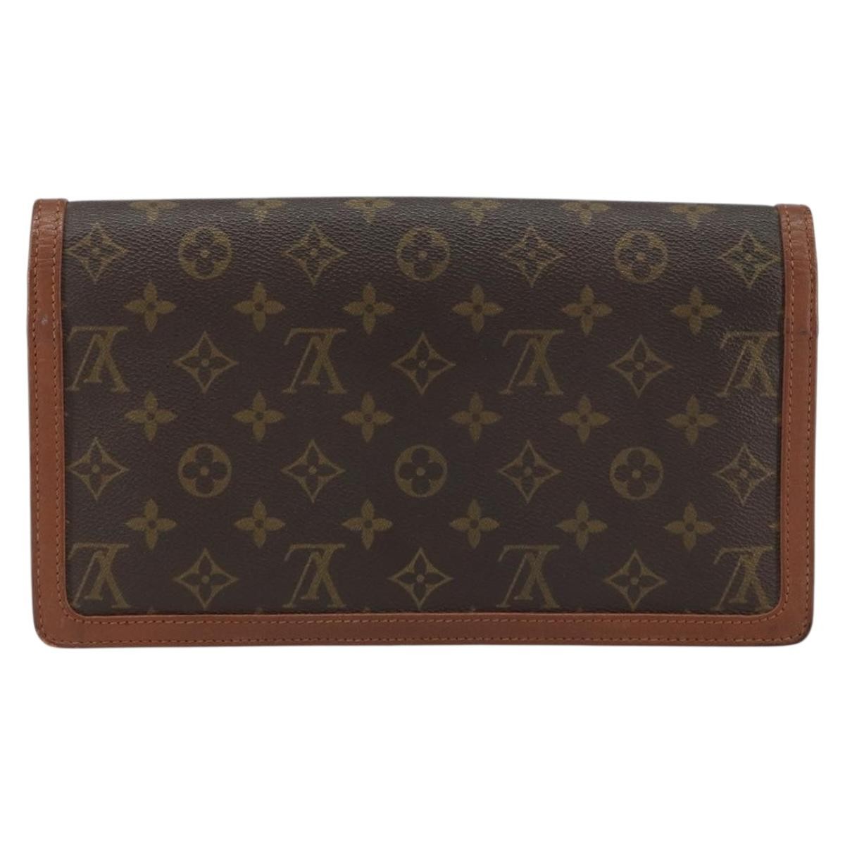 Louis Vuitton Dame Pochette Monogram Canvas PM Bruin