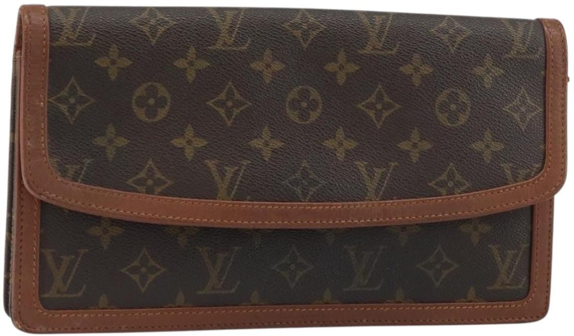 Louis Vuitton Dame Pochette Monogram Canvas PM Bruin