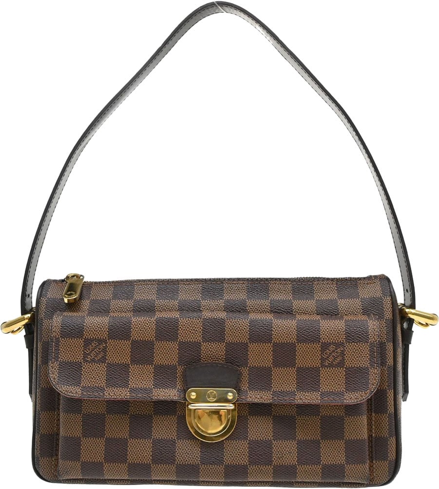 Louis Vuitton Ravello Handbag Damier GM Bruin