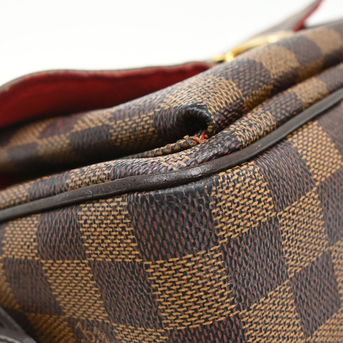Louis Vuitton Ravello Handbag Damier GM Bruin