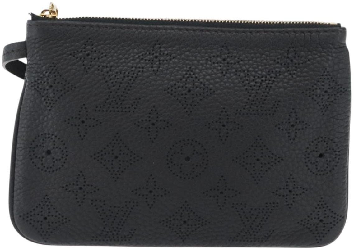 Louis Vuitton Selene Pochette Mahina Leather PM Zwart