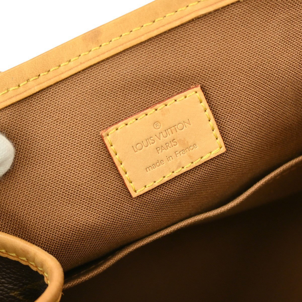 Louis Vuitton Louis Vuitton Batignolles Handbag Monogram Canvas Vertical Bruin