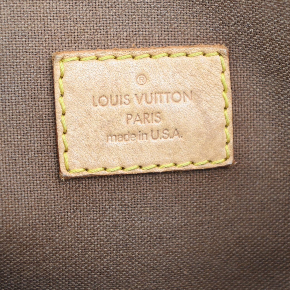 Louis Vuitton Louis Vuitton Batignolles Handbag Monogram Canvas Vertical Bruin